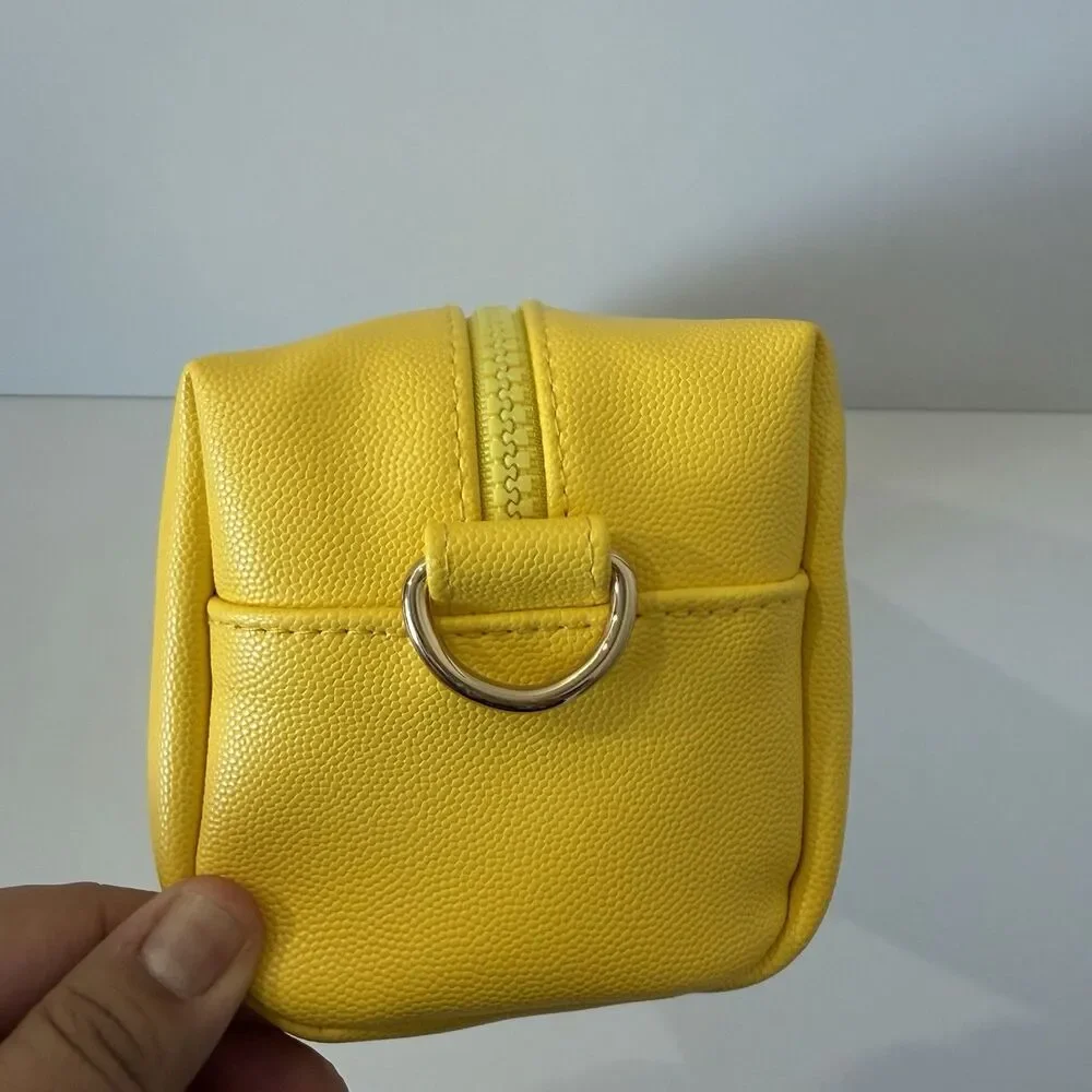 Jeffree Star Cosmetics Yellow Makeup Bag Discontinued Rare Travel Cosmetic Bag